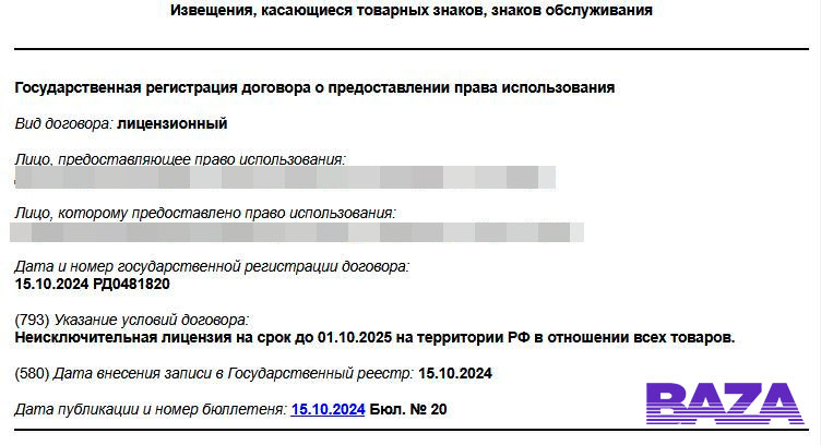 Источник: Роспатент